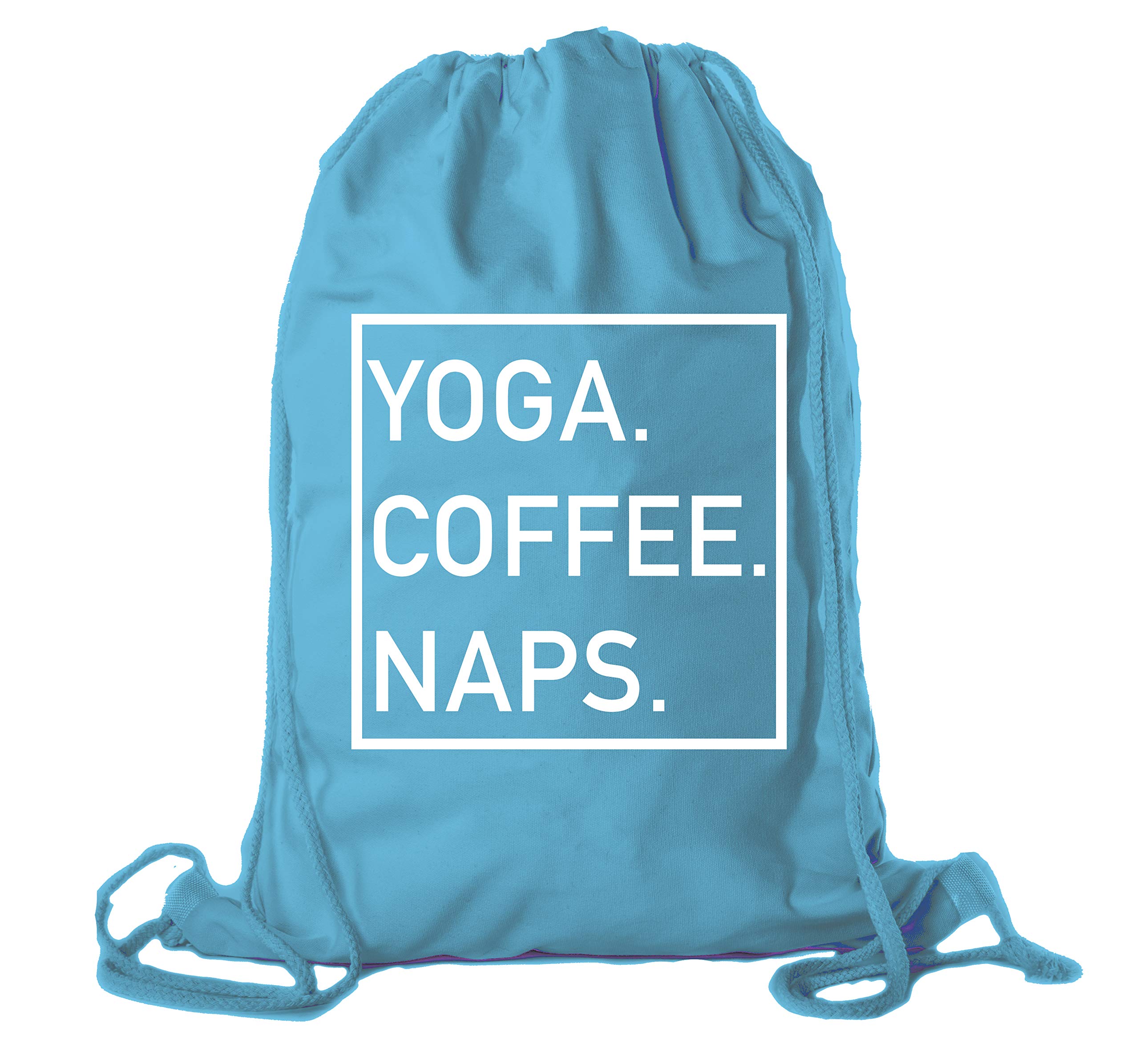 Premium Cotton Drawstring Yoga Gym Bags for Yoga Blocks & Clothes - Perfect for Yoga Classes, Gym Sessions & Travel