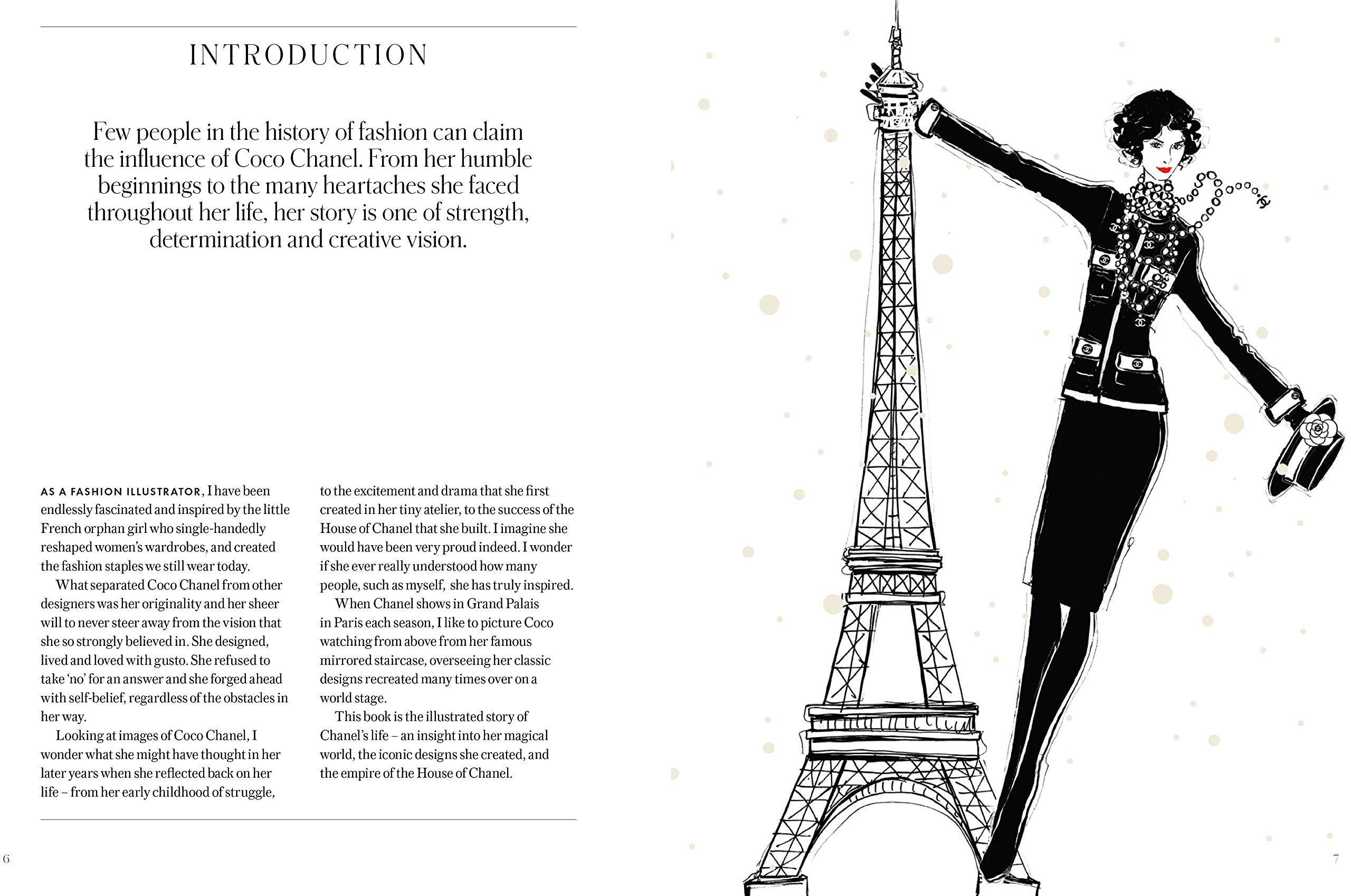 Coco Chanel: The Illustrated Biography of a Fashion Icon - Perfect for Fashion Enthusiasts, History Lovers & Coffee Table Decor