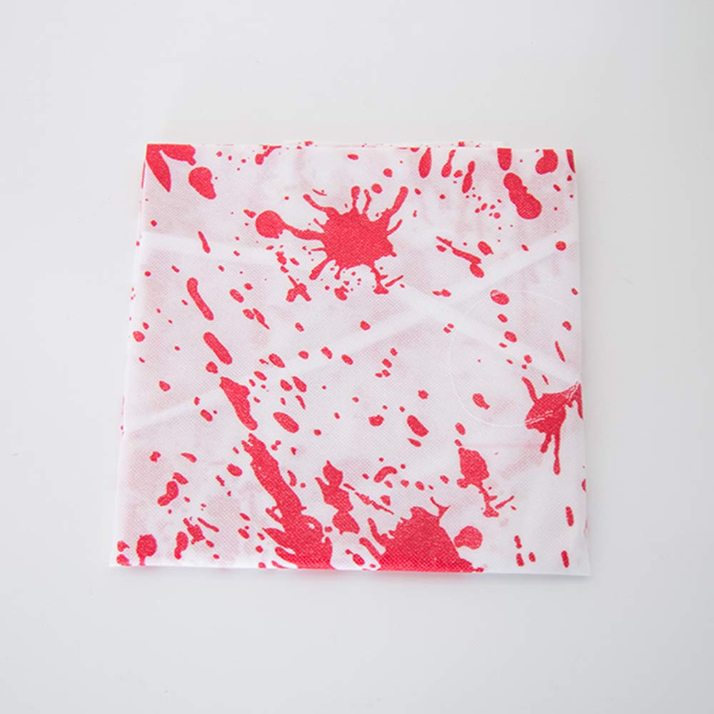 Scary Blood Splatter Halloween Apron for Murder Mystery & Cosplay