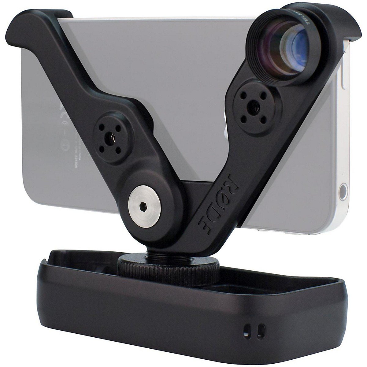 Rode Microphones RodeGrip+ Universal Smartphone Mount & Lens Kit for iPhone - Perfect for Vlogging, Live Streaming & Content Creation