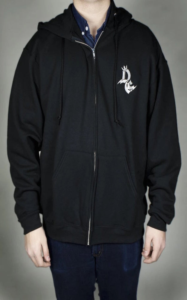 Detroit Guitar Unisex Hoodie - Black | Stylish & Comfortable Pullover Sweatshirt for Men & Women | Perfect for Concerts, Casual Wear & Gifts