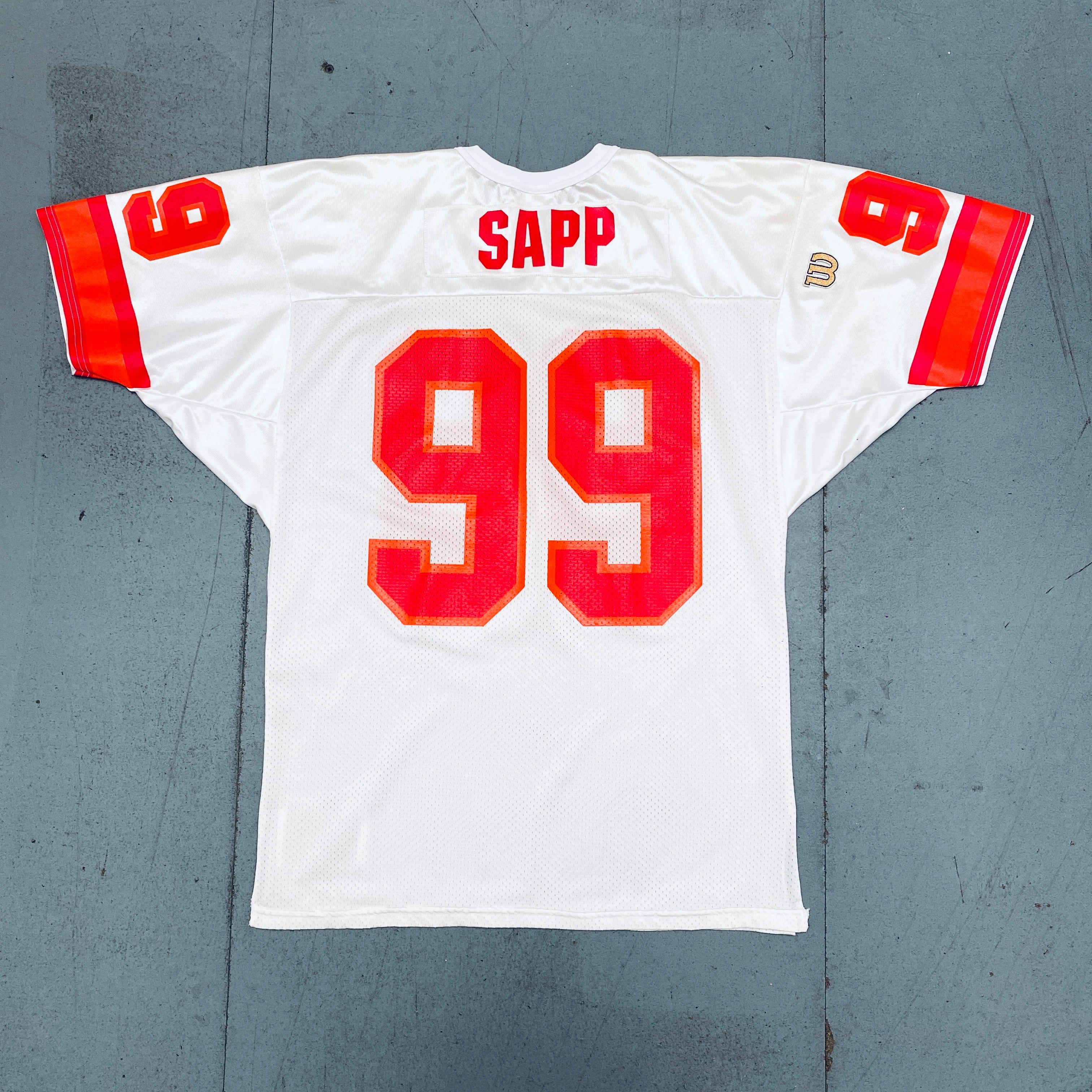 Warren Sapp Tampa Bay Buccaneers 1996/97 Vintage Jersey (Large) - Perfect for NFL Fans, Game Day & Collectors