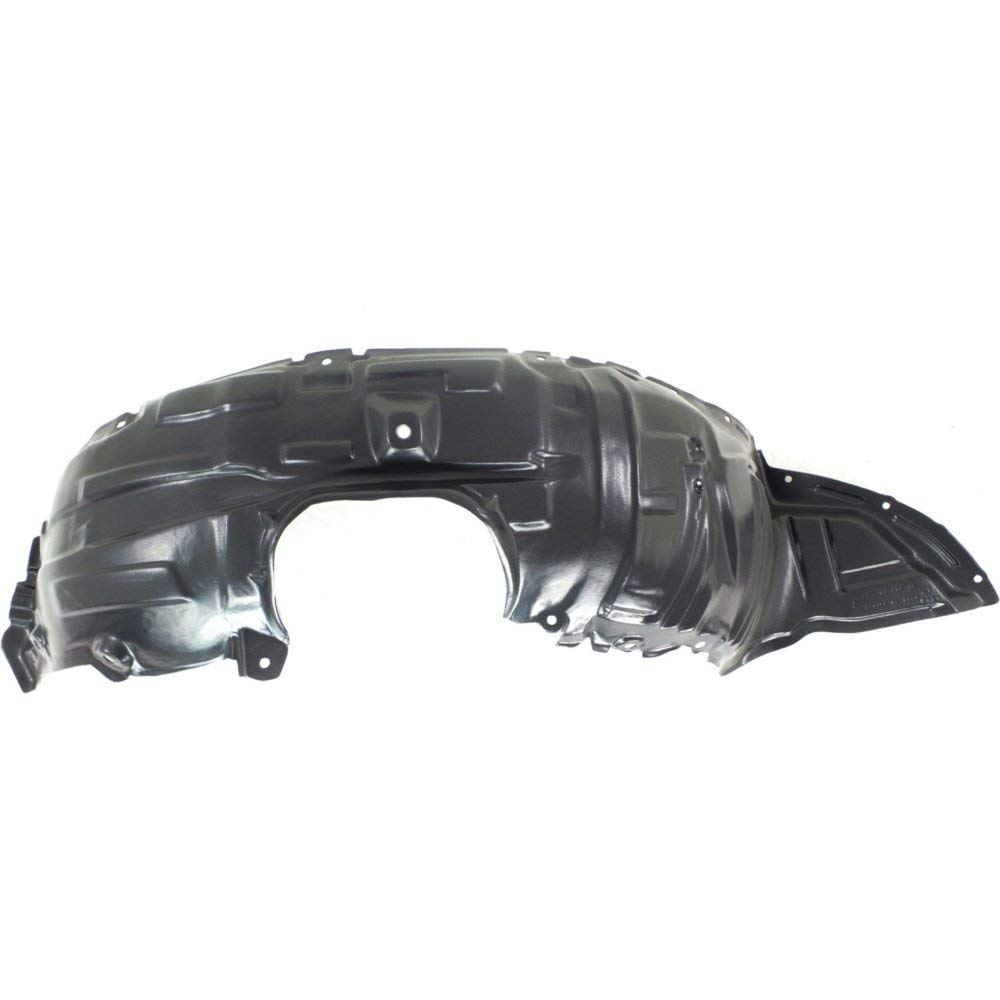 Evan Fischer Front Fender Liners Set of 2 - Driver & Passenger Side Compatible with 2006-2010 Mazda 5 | Durable Plastic Replacement Parts MA1249131 & MA1248131 | Perfect for Road Protection & Vehicle Maintenance