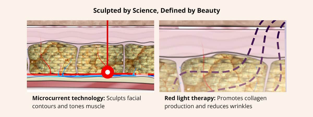 ThermaGlow 5-in-1 Red Light Therapy Device with Microcurrent, Heat, Ultrasonic & Induction Massage - Professional Pain Relief & Skin Rejuvenation for Home Spa & Wellness