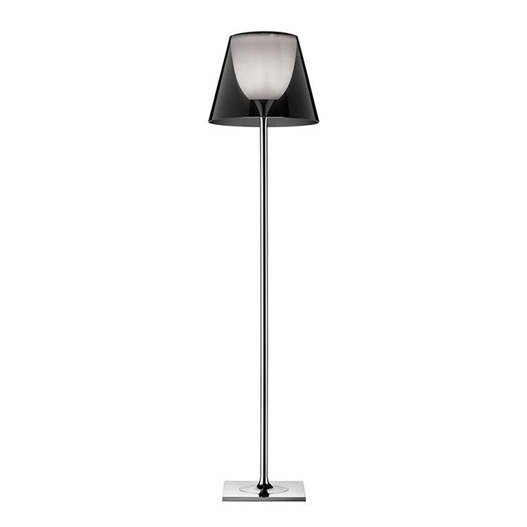 Chrome Prism Floor Lamp - Modern LED Standing Light for Living Room, Bedroom & Office - Adjustable Brightness, Energy Efficient Home Decor Lighting