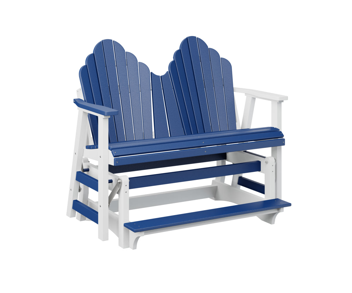 Pacific Blue on White