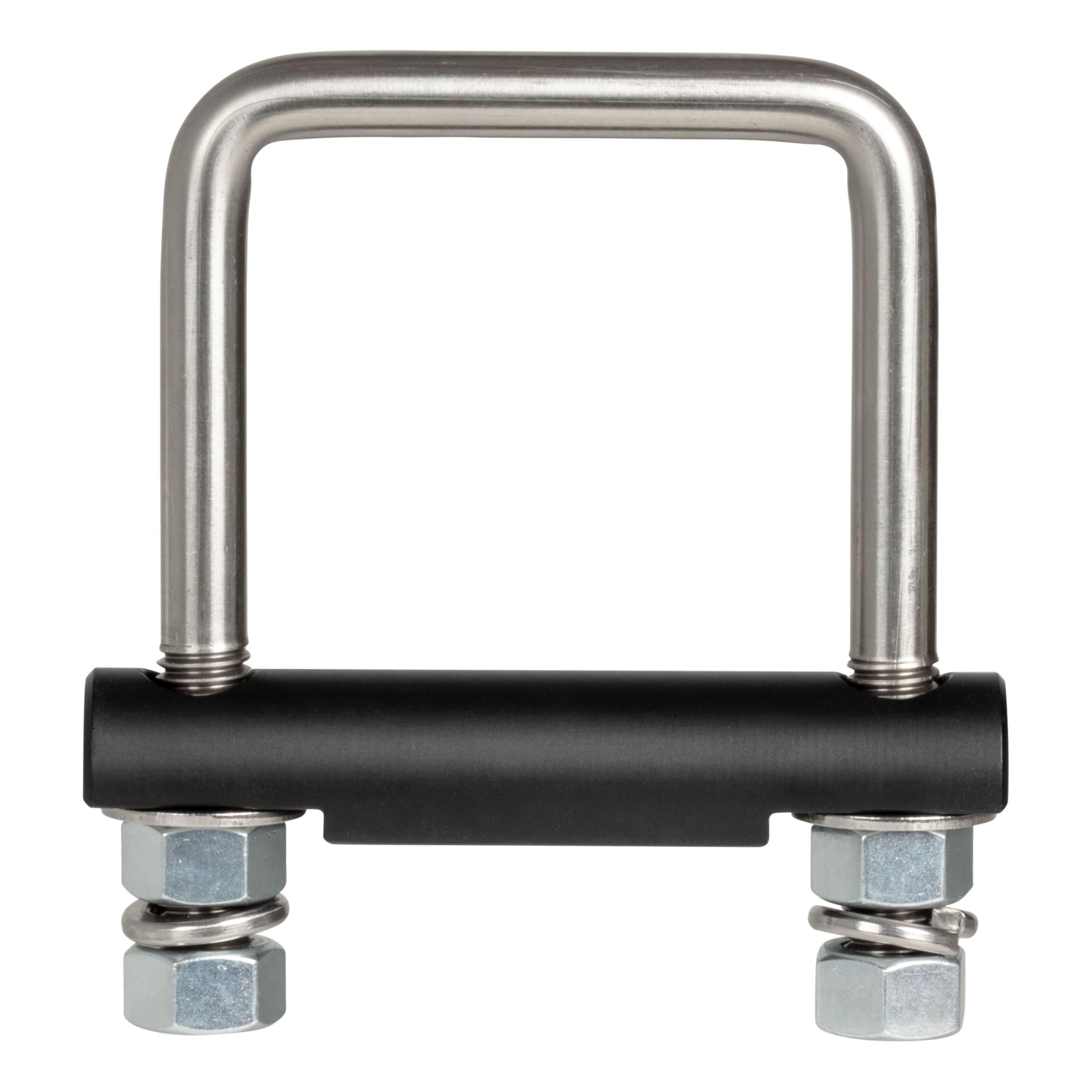 CURT Anti-Rattle Hitch Clamp Tightener for 2-Inch Receiver - Compatible with Hollow or Solid Shanks, Stainless Steel Construction (Model 45367) - Secure Towing for Trucks, Trailers & RVs