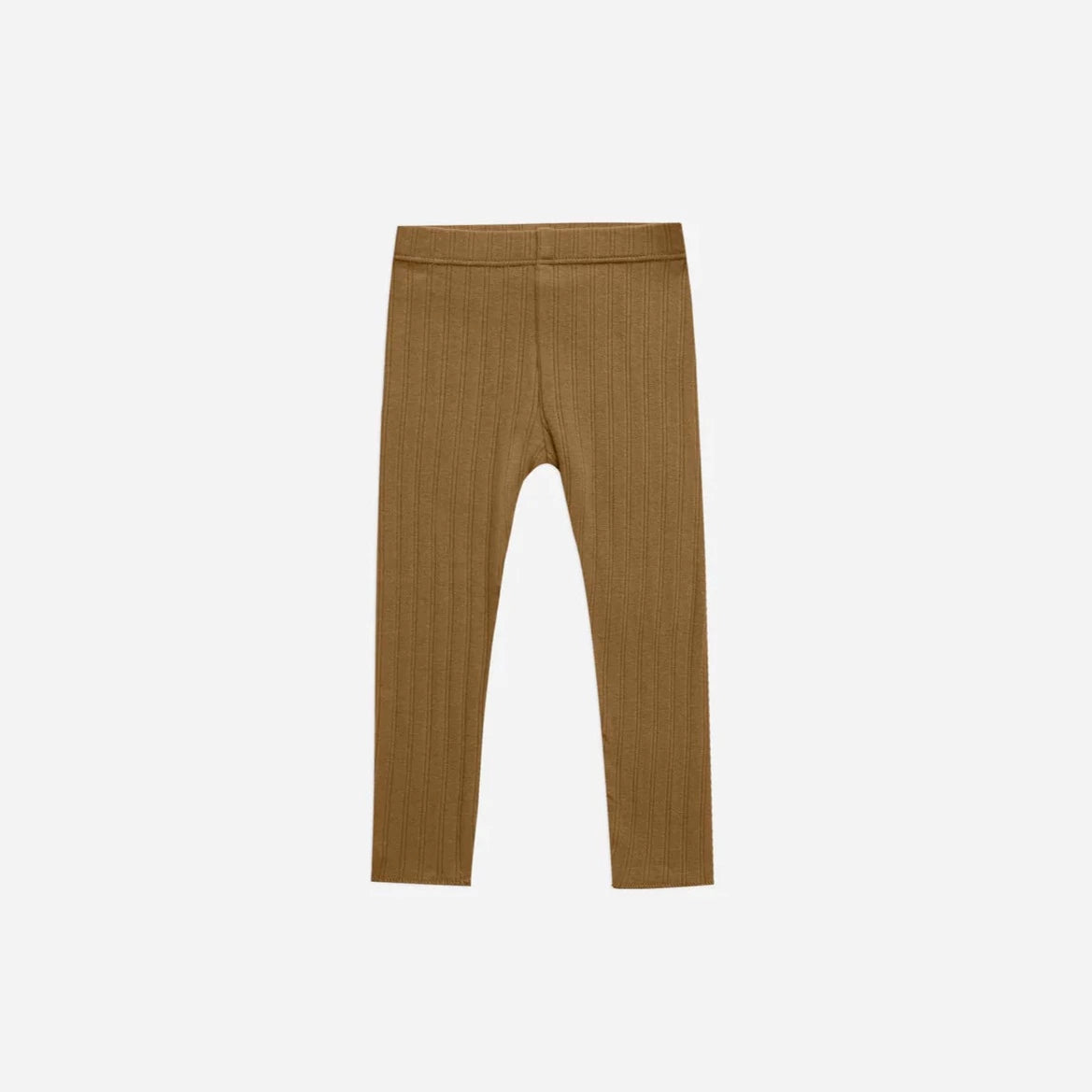 Rylee + Cru Chartreuse Baby Ribbed Leggings - Soft & Stretchy Infant Leggings for Girls & Boys - Perfect for Playtime, Daycare & Family Outings