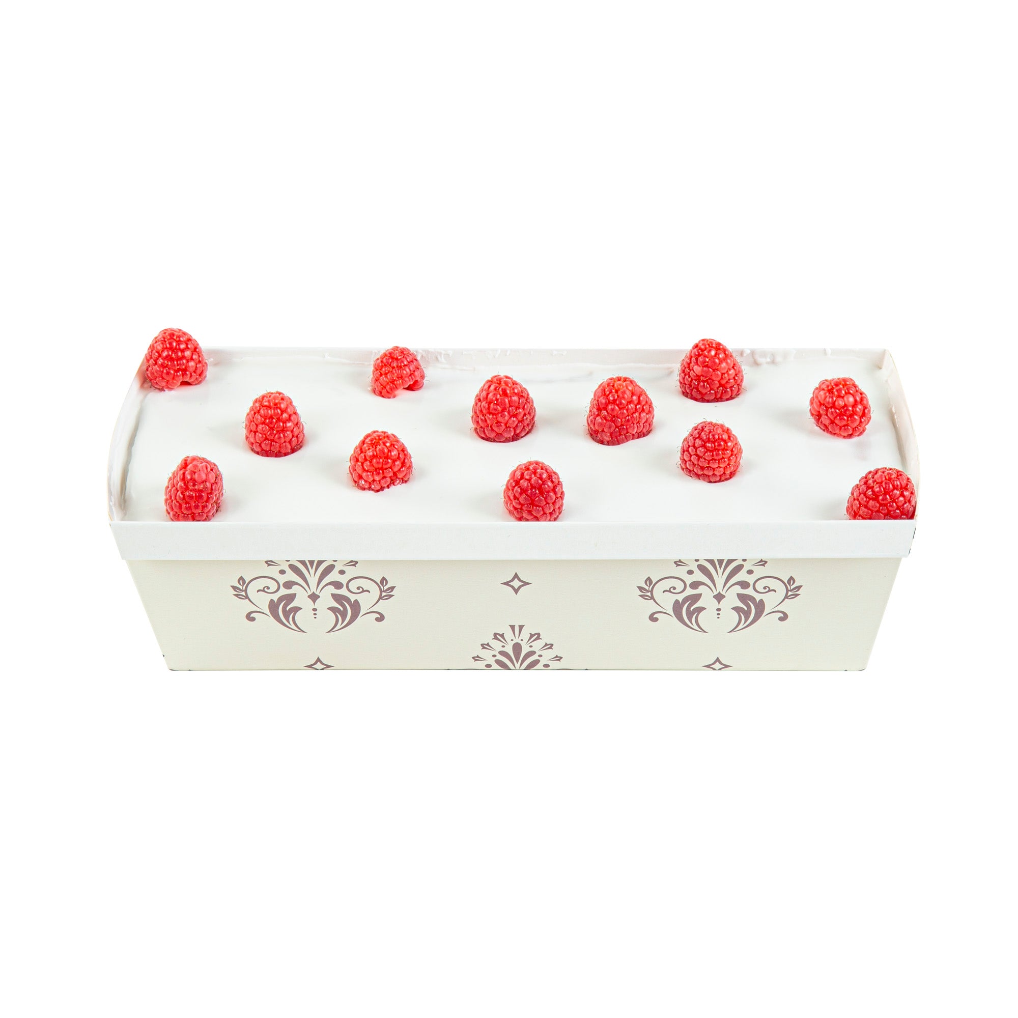 Bake Tek 54 oz Beige Vintage Floral Paper Loaf Pans - Greaseproof & Non-Stick Baking Molds (10.25