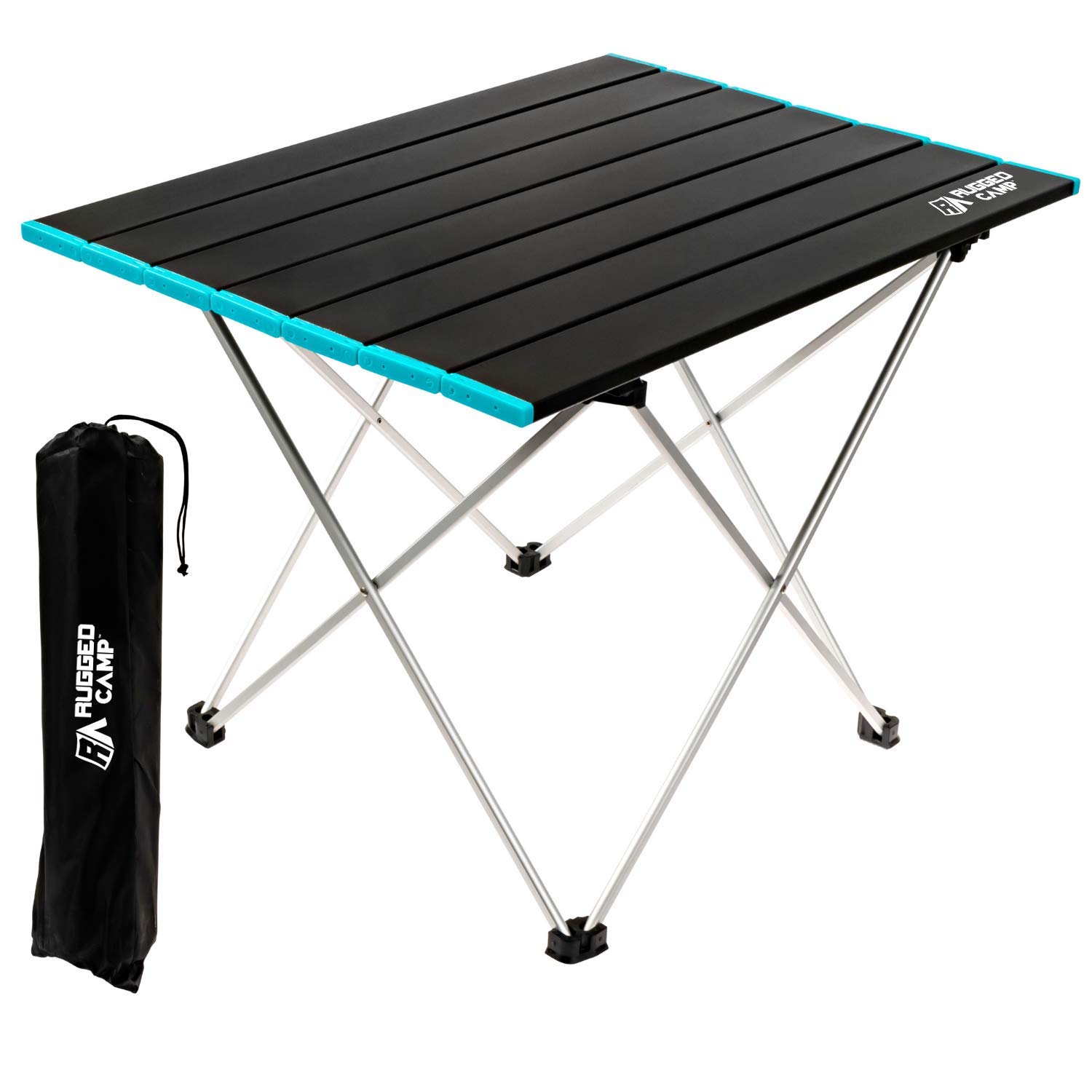 Portable Folding Camping Table - Lightweight Compact Outdoor Picnic Table for Backpacking, Beach & Tent Use - 3 Size Options (Small/Medium/Large) - Perfect for Camping Trips, Tailgating & Outdoor Adventures