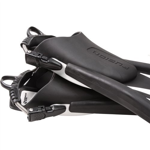Sherwood Fusion Spring Strap Dive Fins - Lightweight Adjustable Snorkeling & Scuba Diving Fins for Men & Women - Perfect for Ocean, Pool & Travel Adventures
