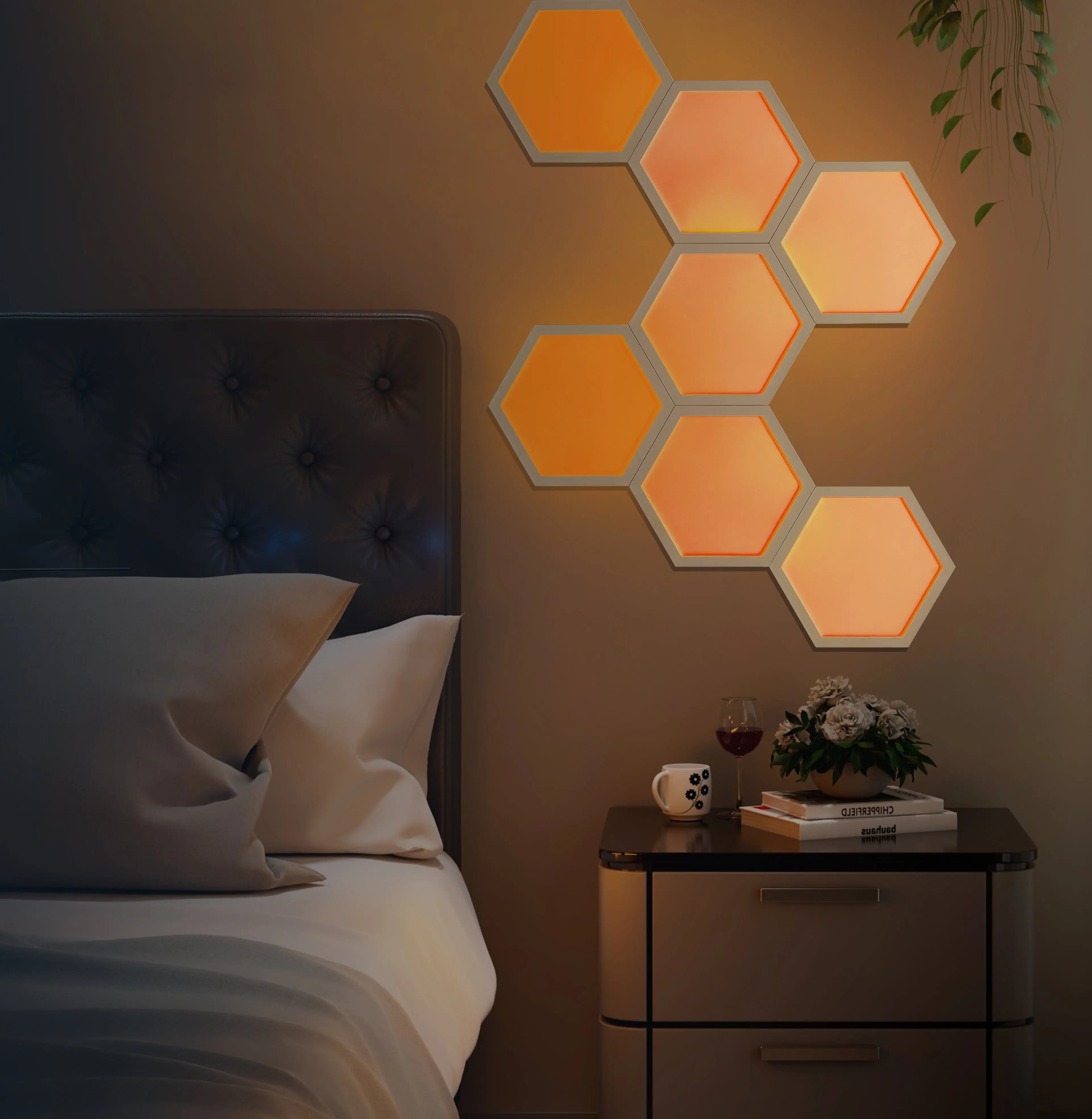 Lucet Art Lighting - 9.5x8 Inch Modern Wall Light for Home Decor | Perfect for Living Room, Bedroom & Office Lighting