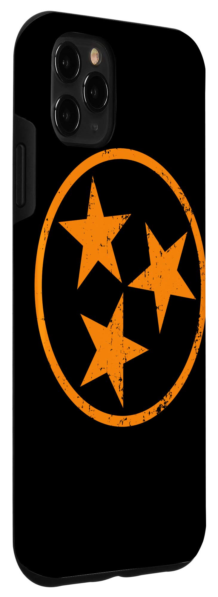 iPhone 11 Pro Max Case - Vintage Orange Tennessee Flag Design | Cute Protective Phone Cover for Women | Perfect Gift for TN Lovers & College Students
