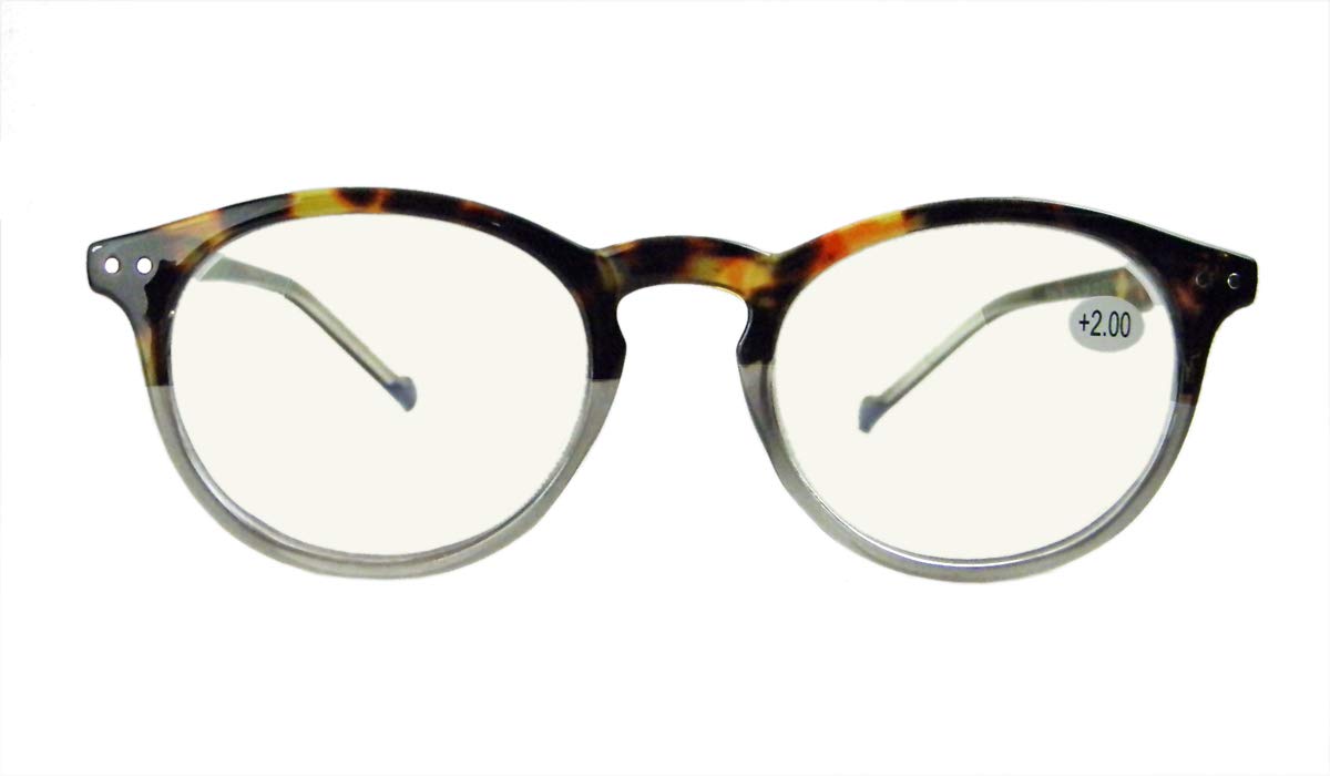 Blue Light Blocking Glasses for Men & Women - Vintage Round Reading & Screen Use