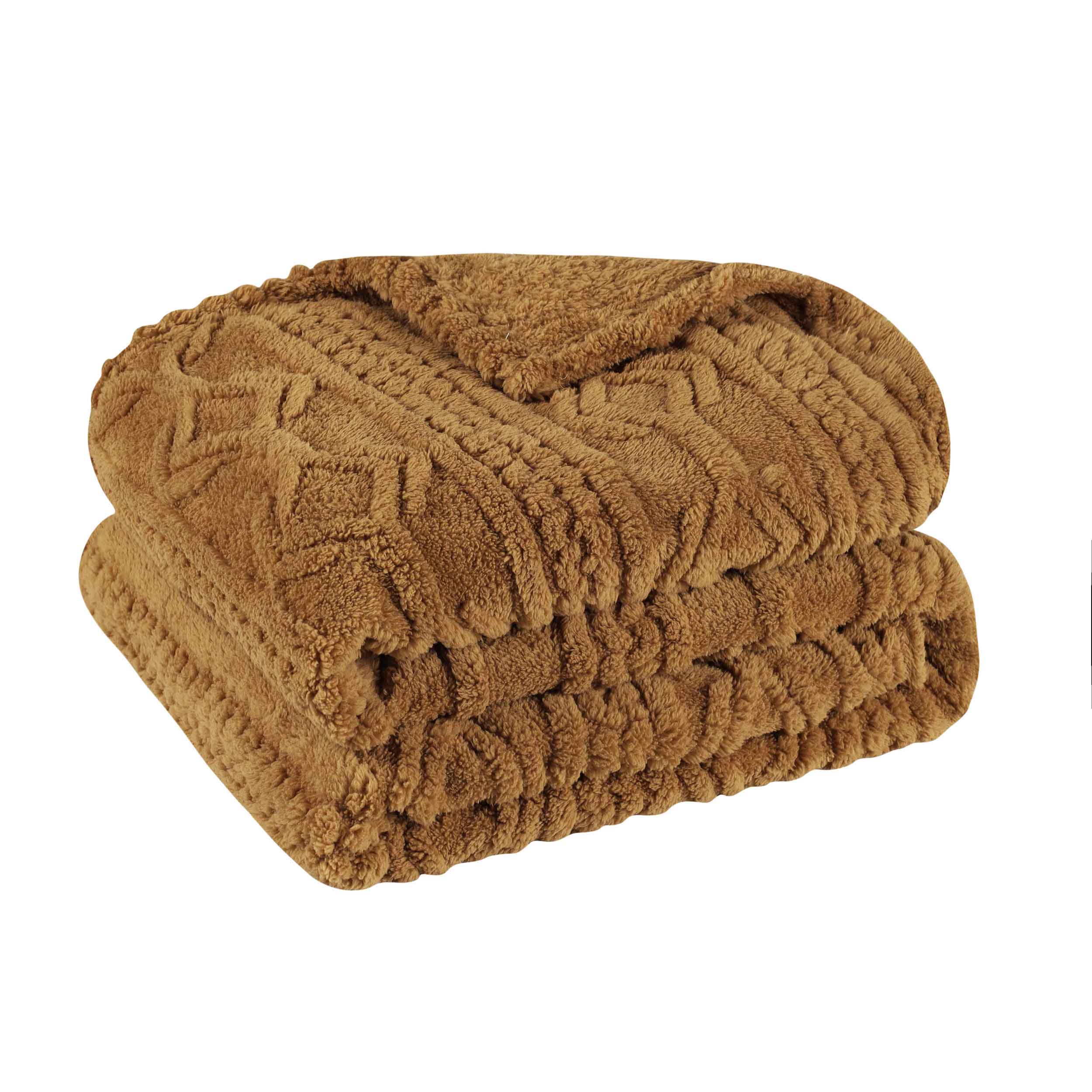 Arctic Boho Jacquard Plush Fleece Blanket - Ultra Soft & Warm Winter Throw for Couch, Bed, Sofa - Perfect for Home Decor, Cozy Nights & Gift Giving