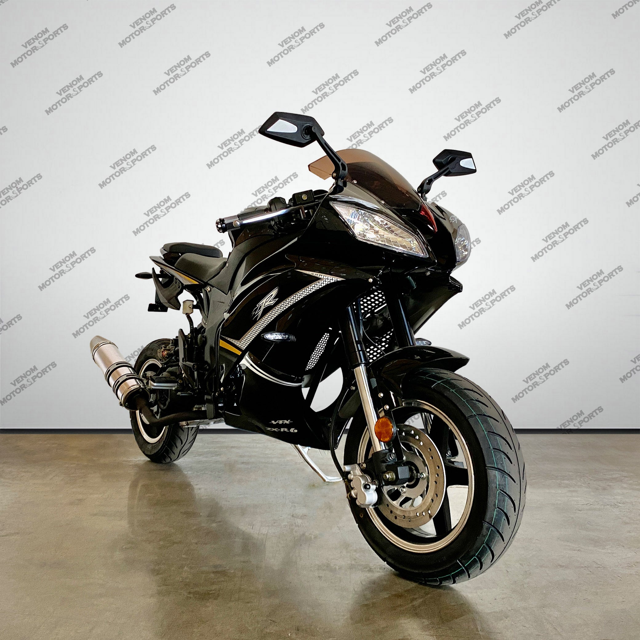 Venom X18R 200cc Automatic Dirt Bike Motorcycle - Adult & Teen Off-Road ATV for Trail Riding & Adventure Racing