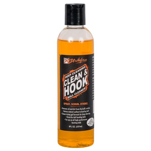 KR Strikeforce Clean & Hook Ball Cleaner - Premium Bowling Ball Cleaner for Performance & Maintenance | Perfect for League Play & Practice Sessions