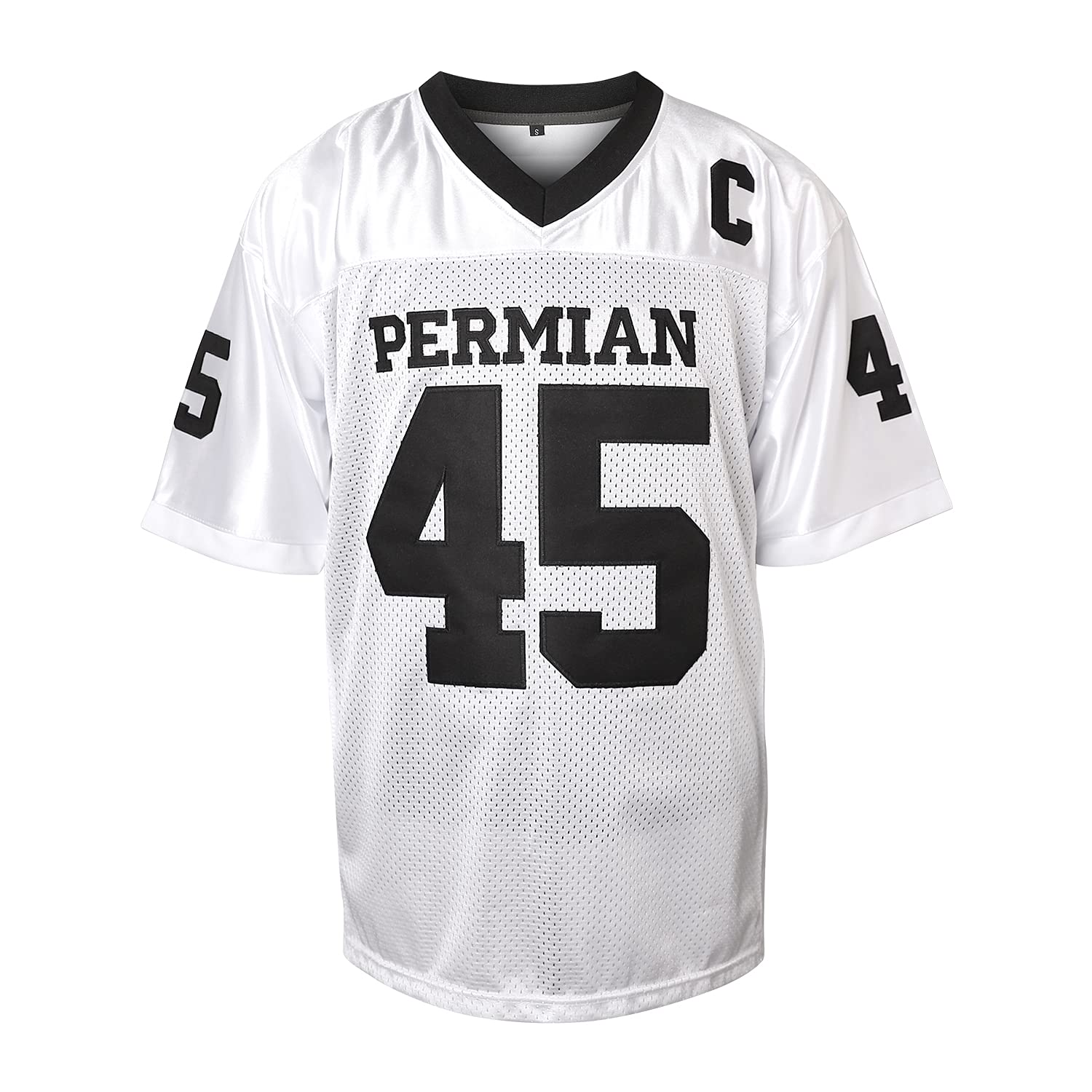Boobie Miles Football Jersey - Official Friday Night Lights Replica Jersey in White & Black (Sizes S to XXXL) - Perfect for Game Day, Cosplay & Fan Events