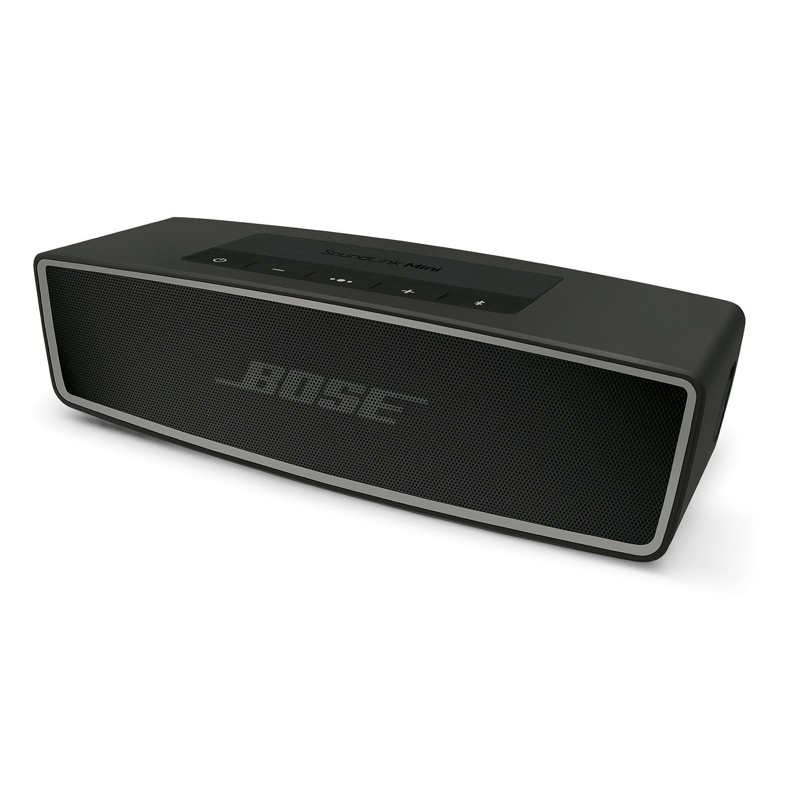Bose SoundLink Mini Bluetooth Speaker II - Portable Wireless Speaker with Rich Bass, 12-Hour Battery, Voice Prompts (Carbon Black) - Perfect for Travel, Outdoor Adventures & Home Entertainment