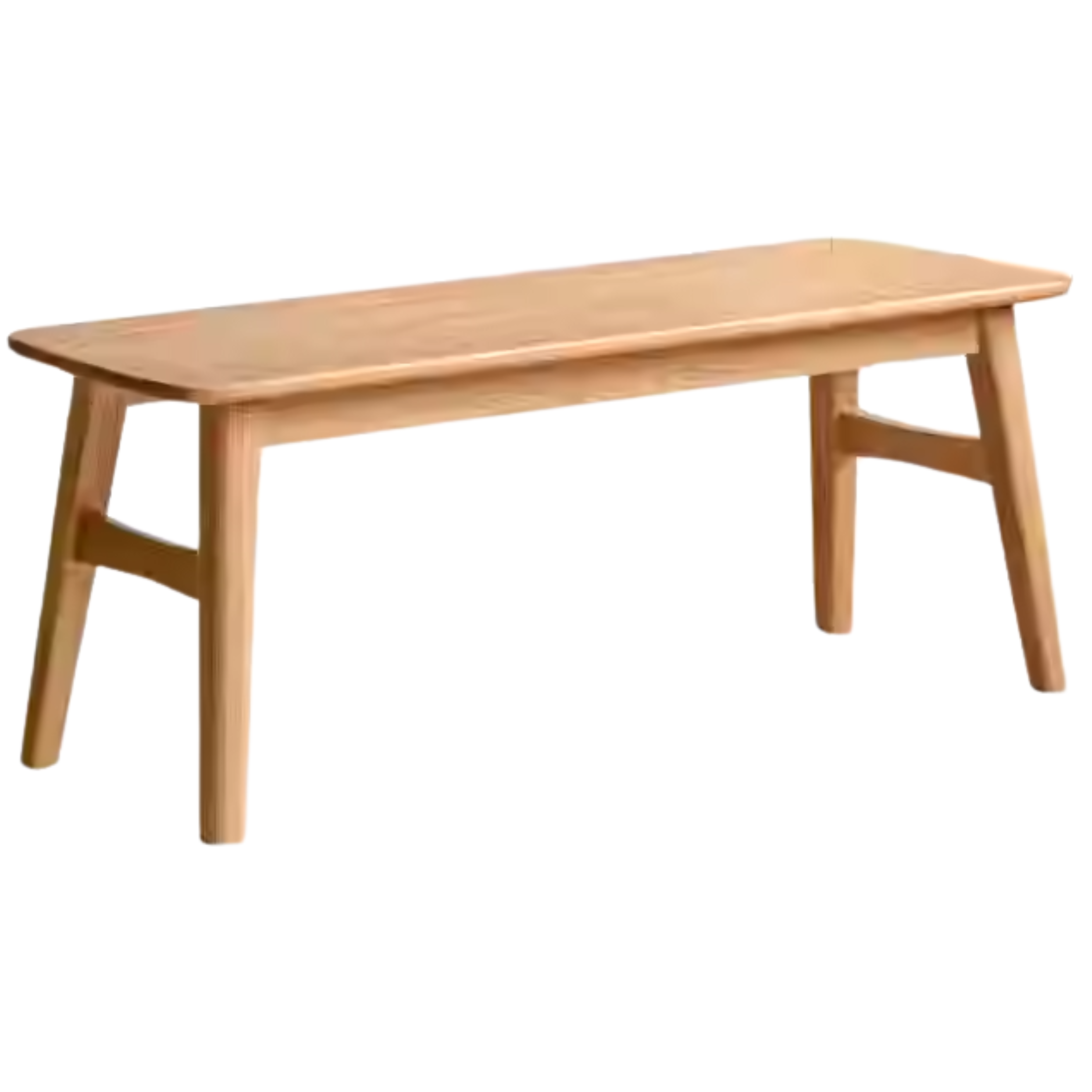 47.2x13.7x16.9 inch /120x35x43сm / Natural Wood Color/ Long bench