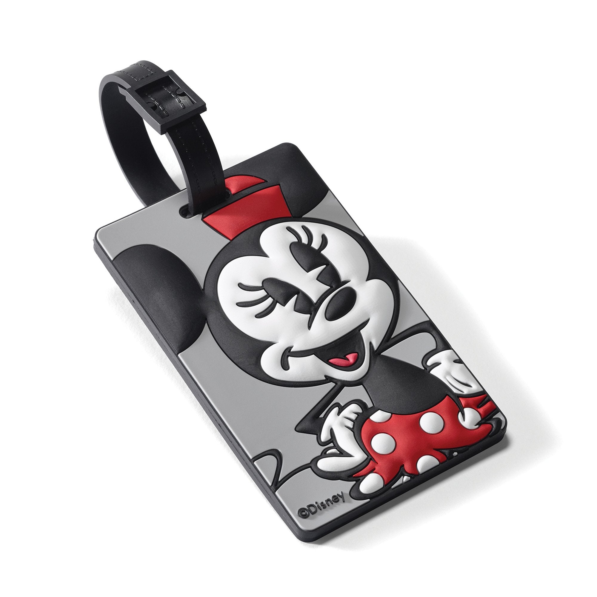 American Tourister Minnie Mouse Classic Luggage Tag - Disney-Inspired Travel Accessory for Suitcases, Bags & Backpacks | Perfect for Vacations, Business Trips & Air Travel