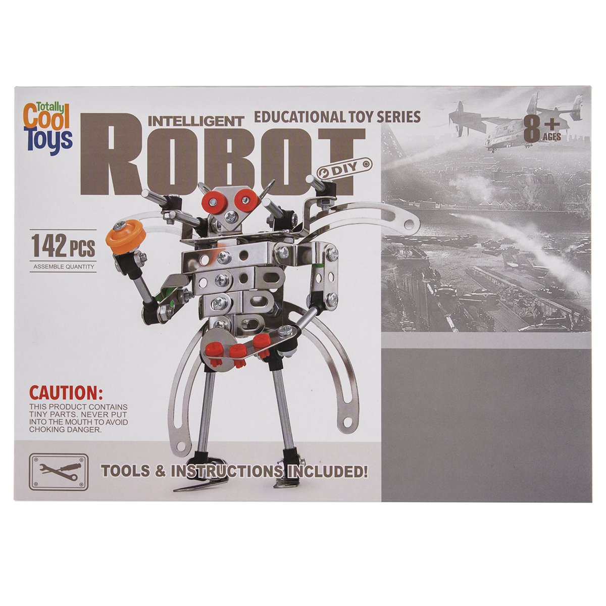 Educational STEM Robot DIY Kit - 142 Pieces Intelligent Building Toy for Kids | Perfect for Science Projects & Hands-On Learning