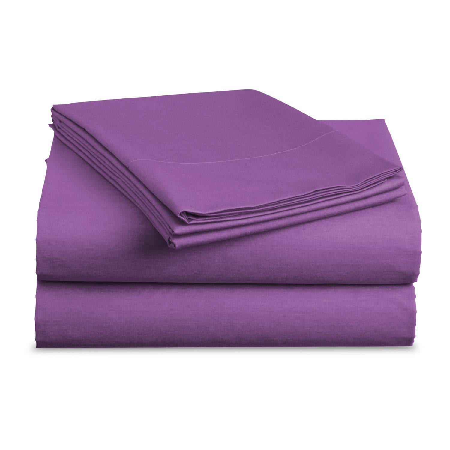 4 Piece Twin XL Bed Sheet Set - 600 Thread Count 100% Long Staple Cotton, Ultra Soft & Breathable - Deep Pocket Fits Mattress Up to 18