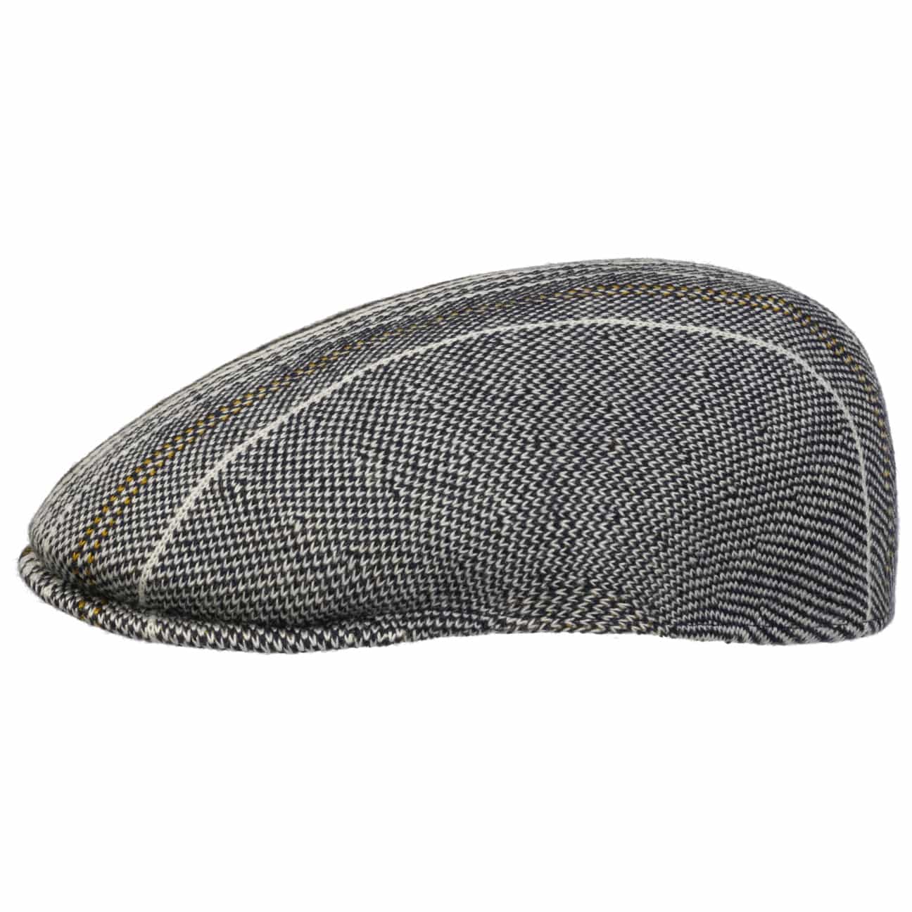 Kangol Birds Eye Stripe Flat Cap - Classic Men's & Women's Vintage Style Hat for Casual Wear, Outdoor Activities & Fashion Accessories