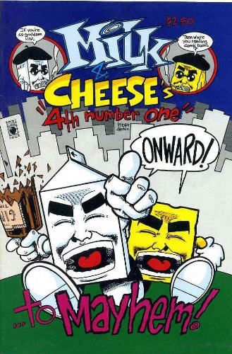 Evan Dorkin Slave Labor Comic Book #4 FN - Milk and Cheese 1st Print | Collectible Graphic Novel for Comic Enthusiasts & Pop Culture Fans