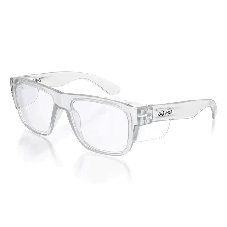 SafeStyle Fusions Prescription Glasses Lenses - Clear Vision for Reading, Driving & Computer Work | Blue Light Blocking & UV Protection