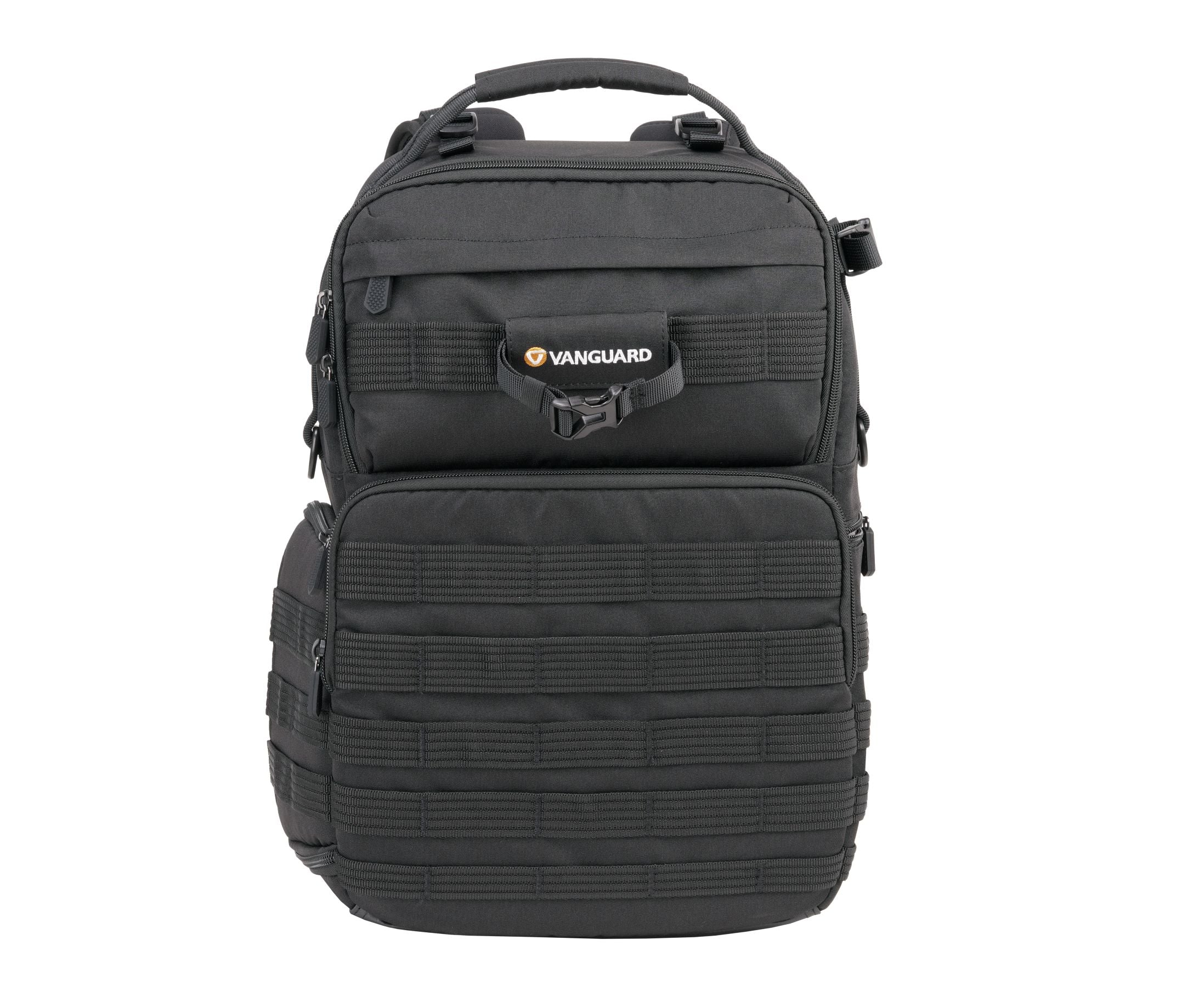 VEO RANGE T 45M BK Waterproof Travel Backpack - 45L Large Capacity Hiking Backpack with USB Charging Port, Black - Perfect for Outdoor Adventures, Camping & Business Travel