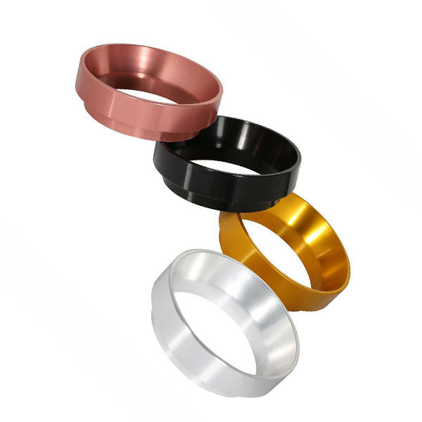 Precision Espresso Coffee Dosing Ring Funnel - 58mm Portafilter Collar for Barista Tools - Perfect for Home & Professional Coffee Brewing, Latte Art & Espresso Making