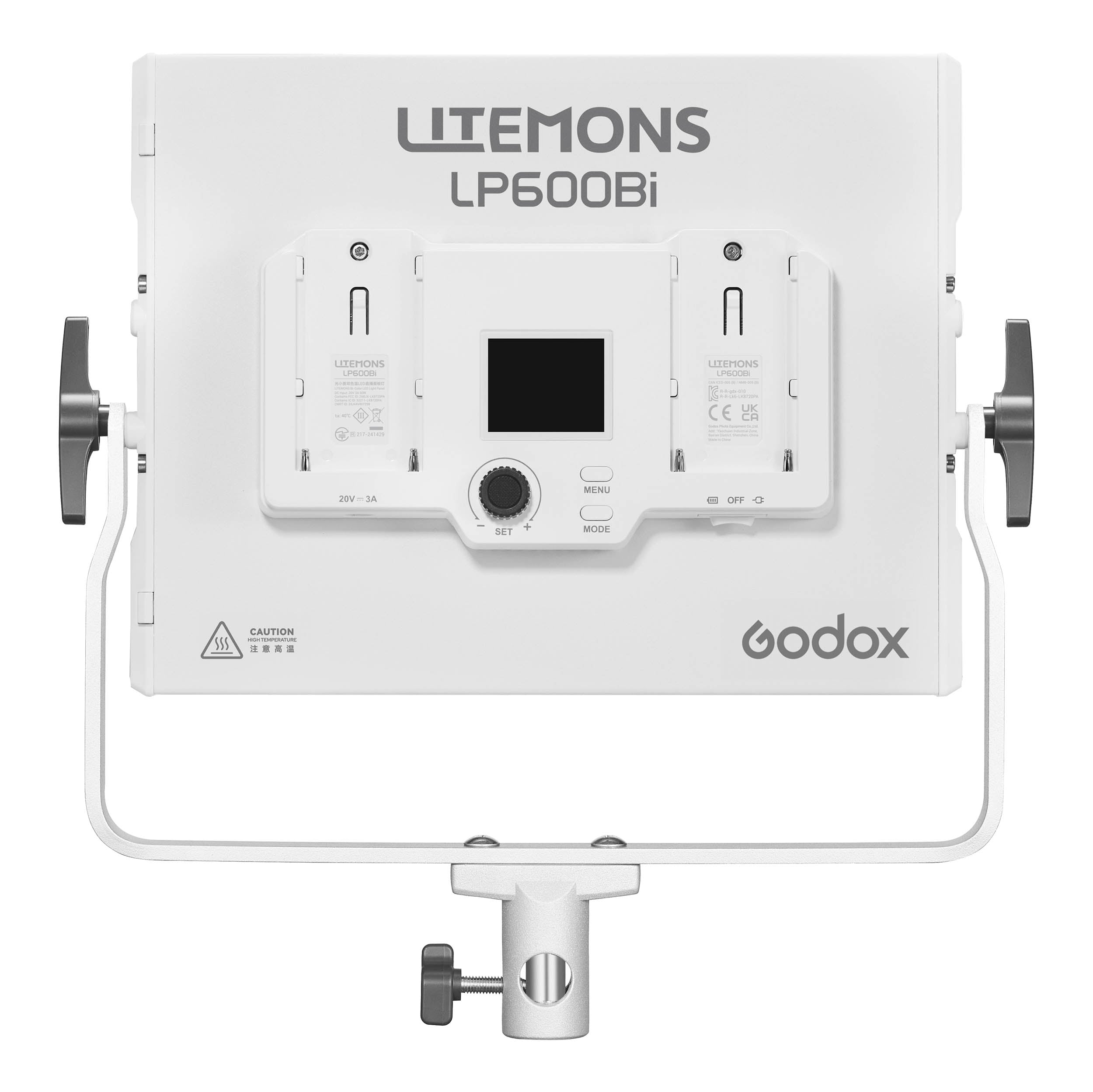Litemons LP600Bi 60W Ultra-Thin Bi-Color LED Light Panel - Perfect for Photography, Videography & YouTube Studio Lighting