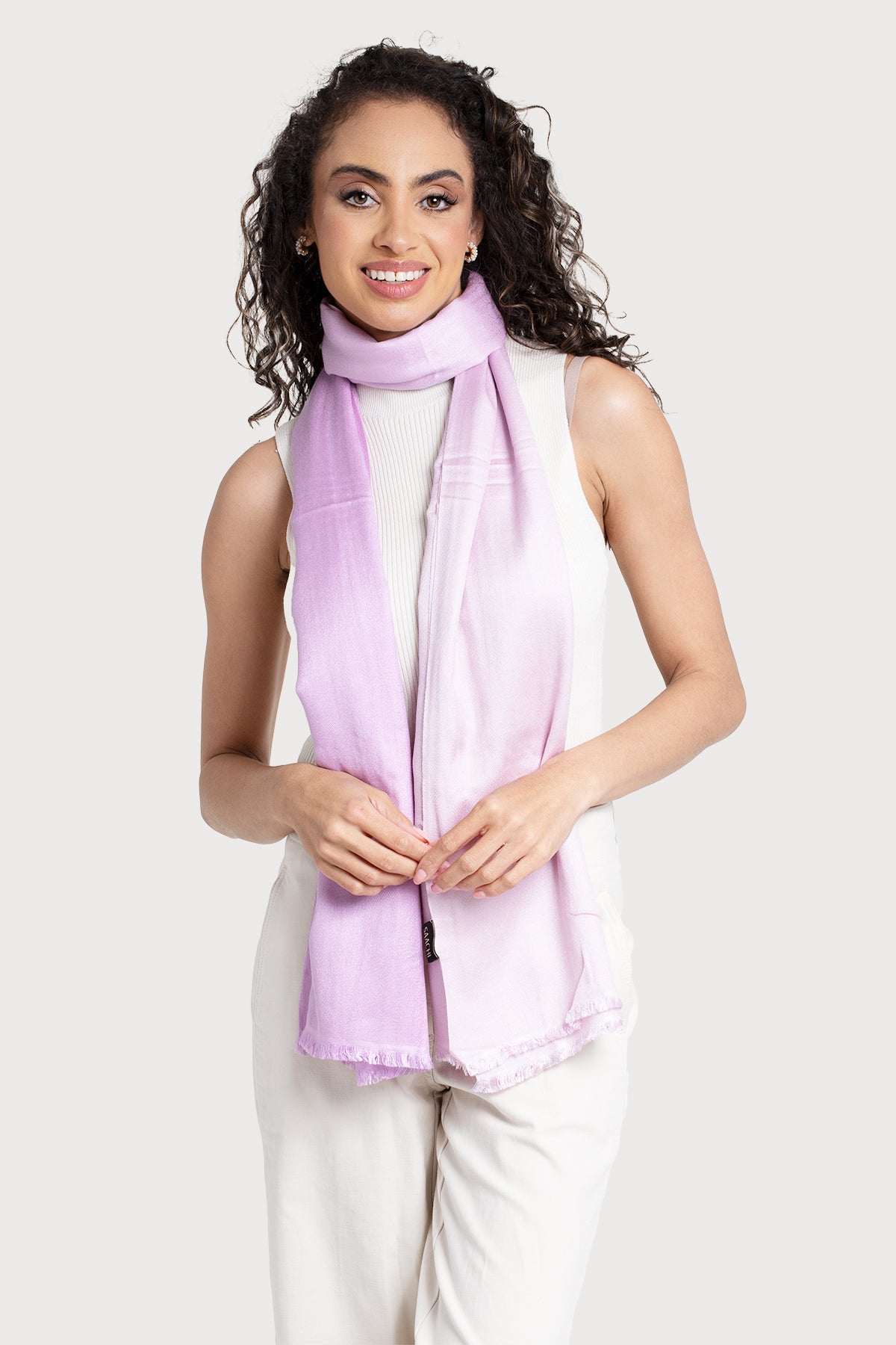 Luxury Cashmere Ombre Scarf for Women - Soft Winter Fashion Accessory - Perfect for Cold Weather, Office & Holiday Gifts
