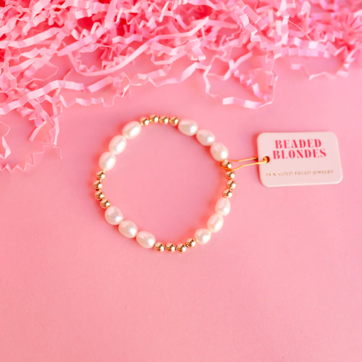 Extended Willow Pearl Gold Beaded Bracelet for Women - Elegant Handmade Jewelry for Parties, Weddings & Special Occasions