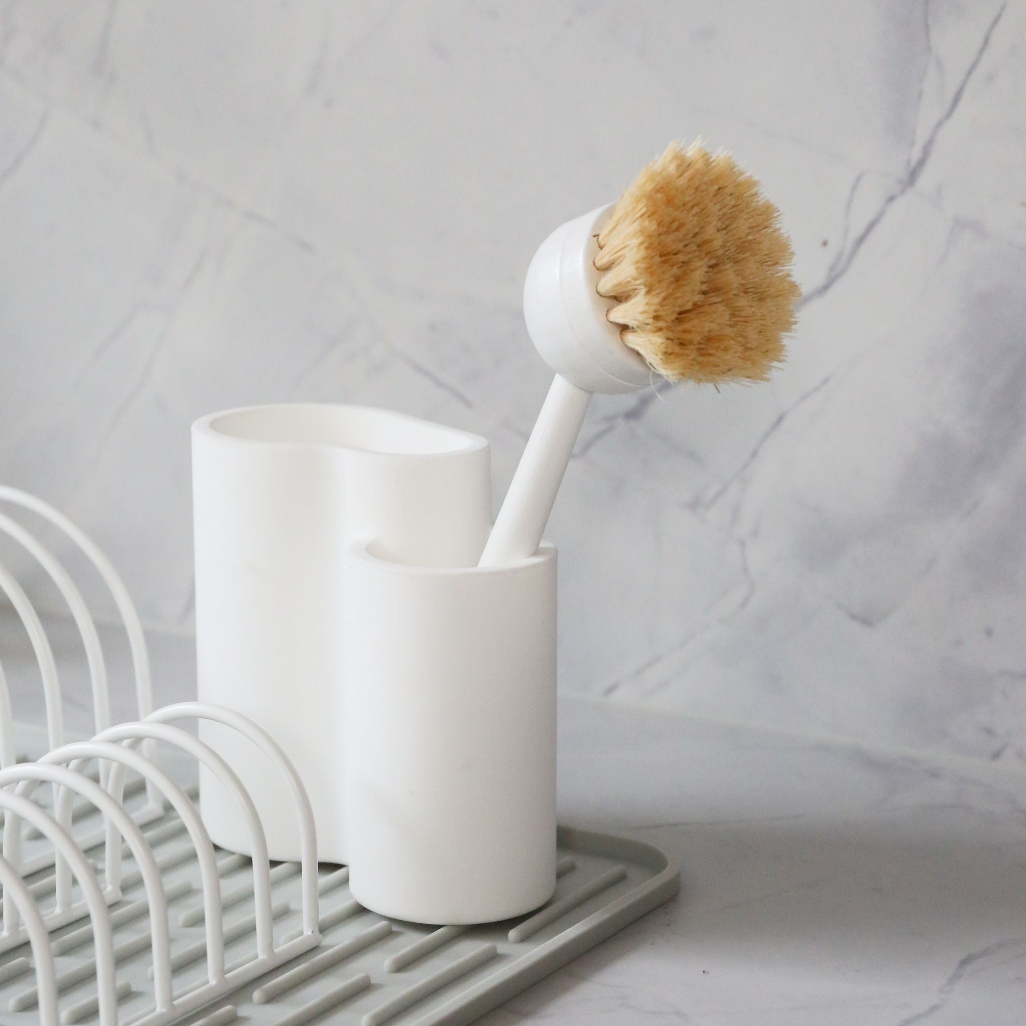 Eco-Friendly Dish Brush - Biodegradable & Sustainable Kitchen Cleaning Brush for Washing Dishes, Pots & Pans - Perfect for Eco-Conscious Homes & Zero Waste Lifestyle