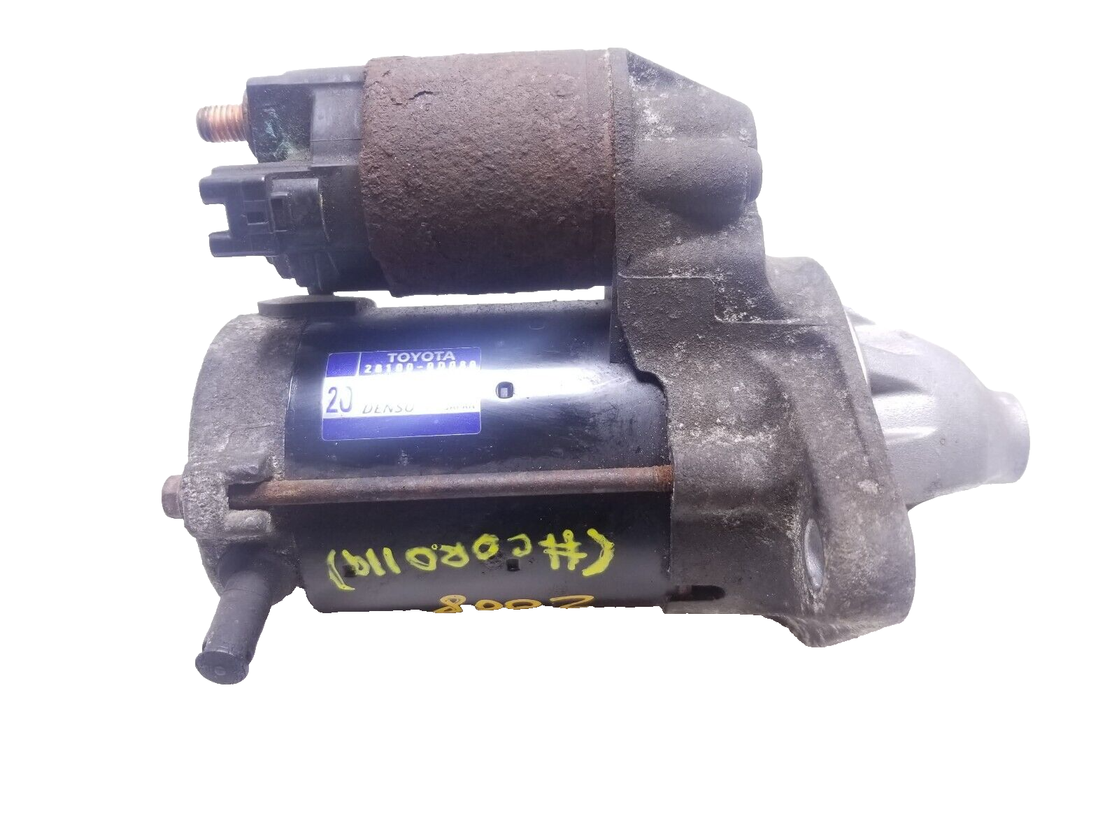2003-2008 Toyota Matrix Starter Motor OEM 28100-0D080 - Replacement for Engine Starting Issues | Perfect for DIY Auto Repair & Maintenance
