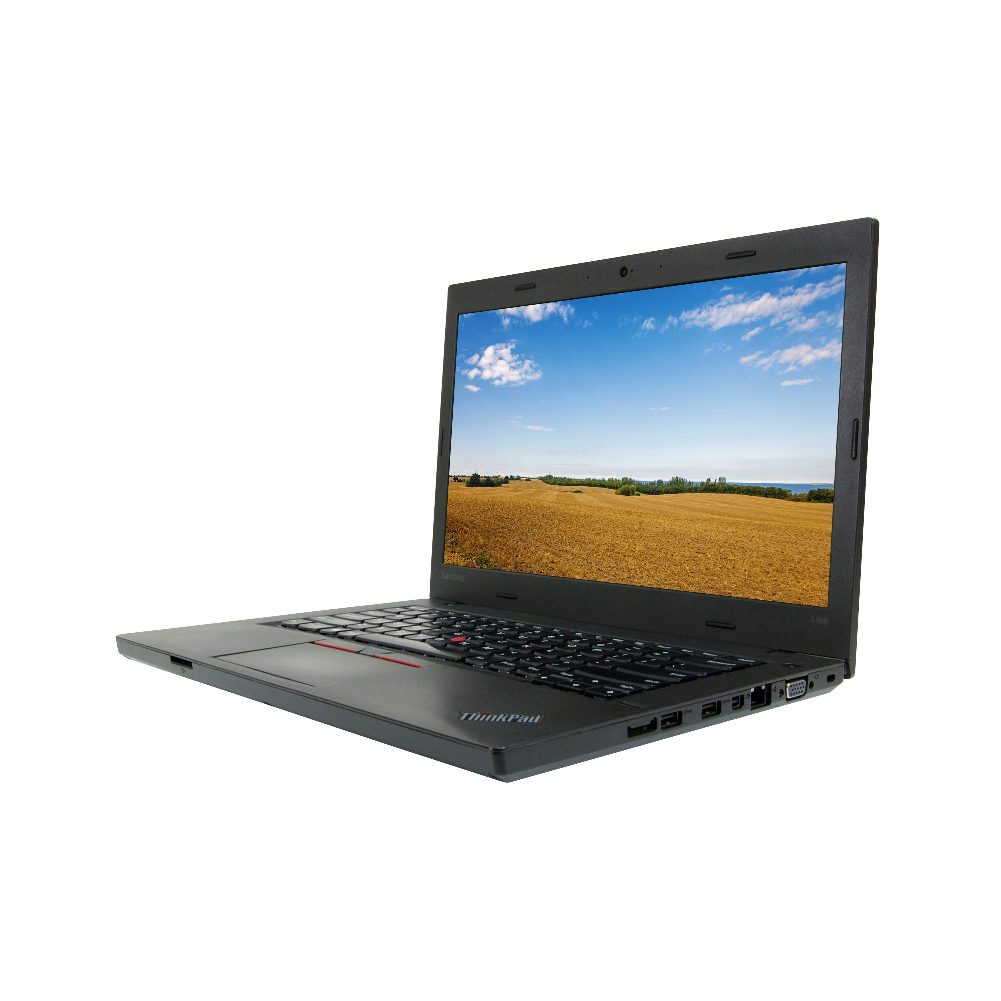 Lenovo ThinkPad L460 14-inch HD Business Laptop - Intel Core i5-6300U 2.4GHz, 8GB RAM, 256GB SSD, Windows 10 Pro 64-bit (Renewed) - Perfect for Remote Work, Online Classes & Office Productivity