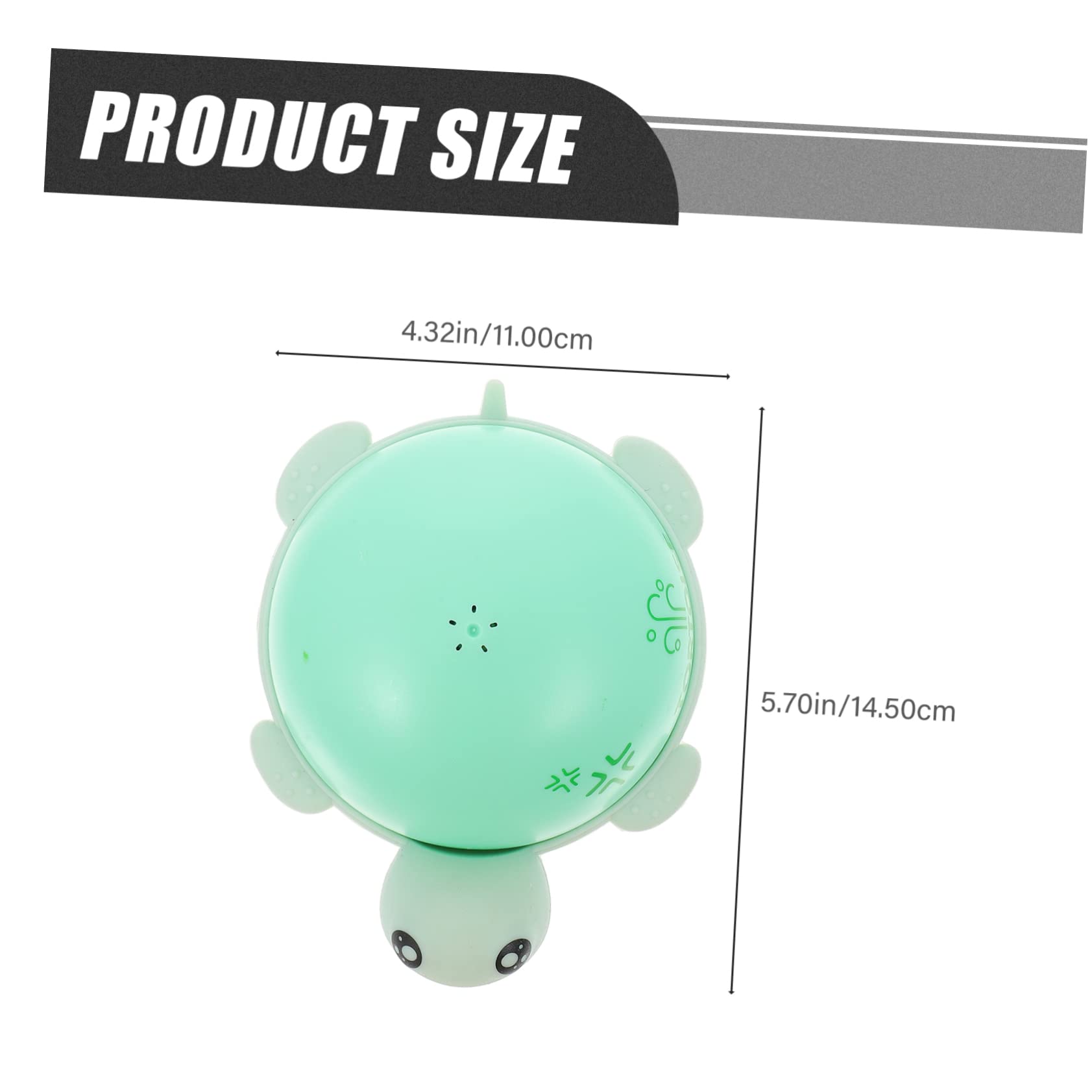 **iFundom 3-Piece Water Spray Turtle Shaped Bath Toys for Kids - Fun Squirt Bath Time Toys for Toddlers & Children - ABS Plastic, Green - Perfect for Bathtub Play & Pool Fun**