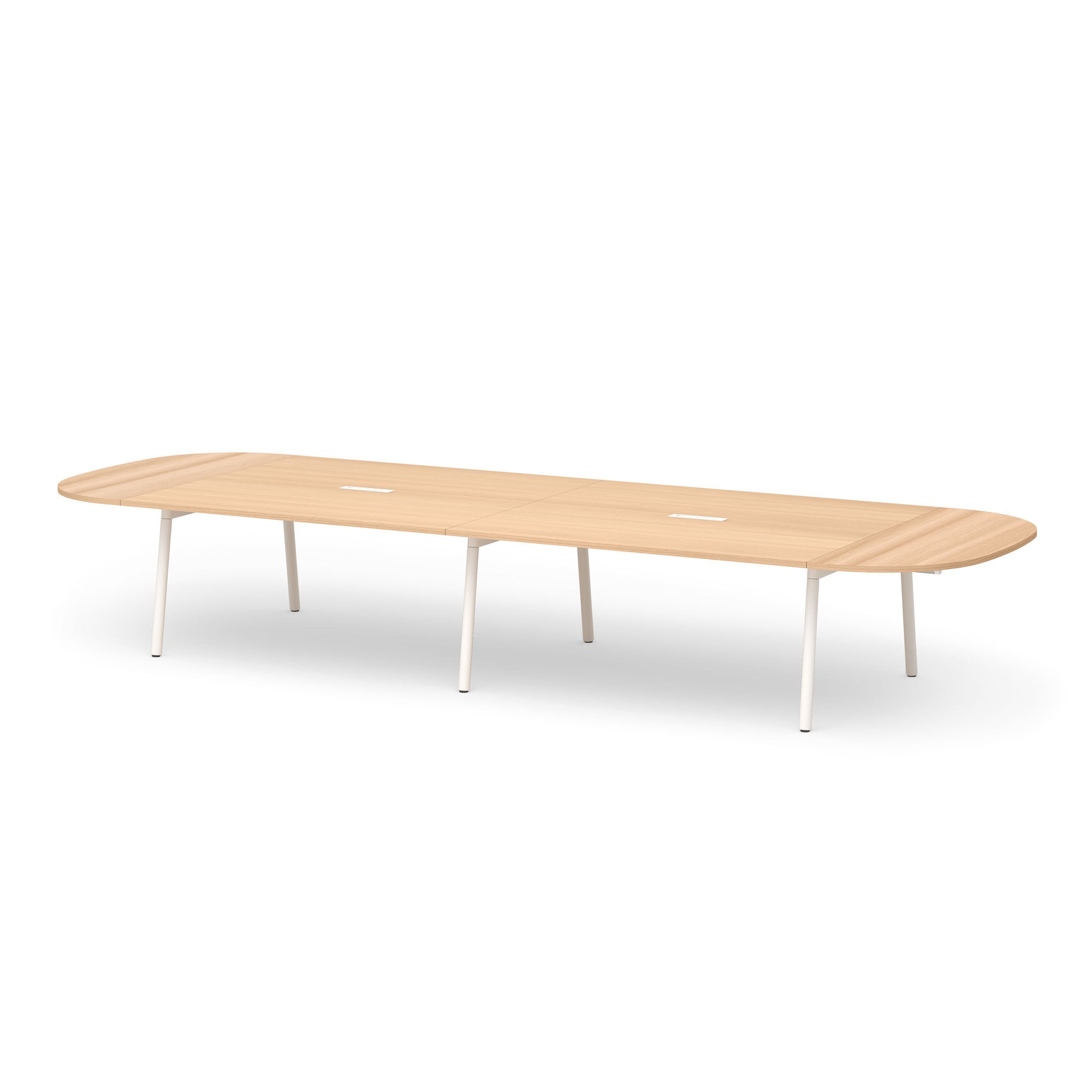 Series A Scale Racetrack Conference Table - Modern Office Meeting Table for Boardrooms & Executive Offices - Perfect for Corporate Meetings, Team Collaboration & Professional Workspaces