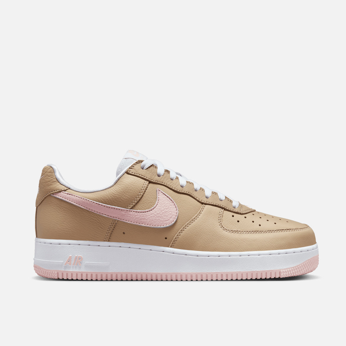 Nike Air Force 1 Low Retro Linen Sneakers - Classic White Casual Shoes for Men & Women | Perfect for Streetwear, Everyday Wear & Sneaker Collection