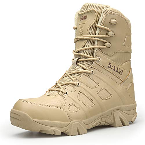 Men's Tactical Boots - Military Combat Hiking Boots for Outdoor Trekking, Mountaineering & Backpacking | Durable & Waterproof for Adventure, Survival & Daily Wear