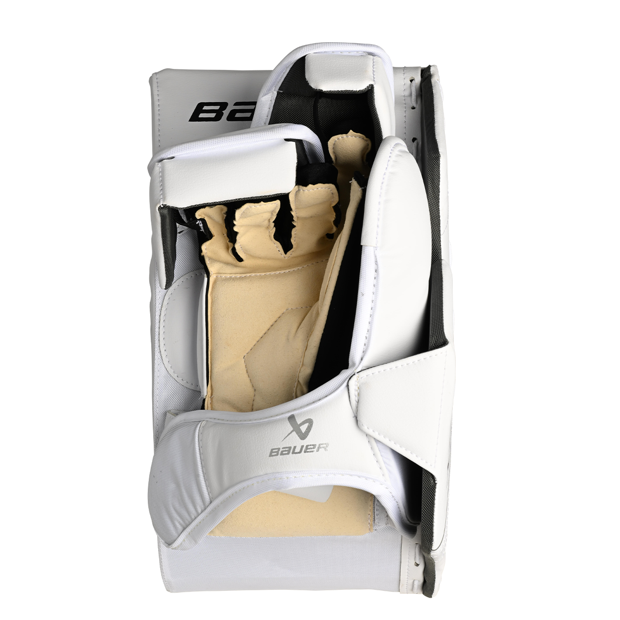Bauer GSX Junior S23 Hockey Goalie Blocker - Lightweight & Durable for Youth Ice Hockey Practice & Games