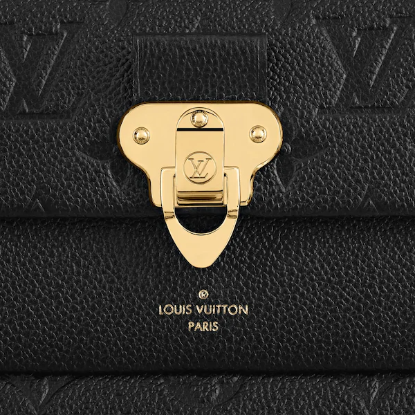 LV Vavin Chain Wallet Monogram Empreinte Noir Crossbody Bag - Luxury Designer Handbag for Women, Perfect for Date Night & Evening Events