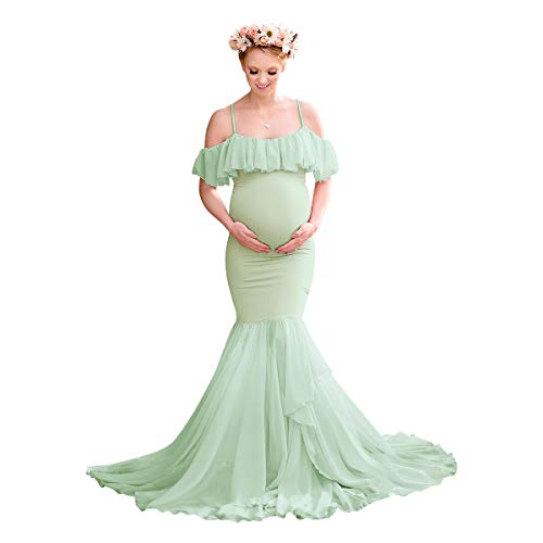 Mint Green-ruffle