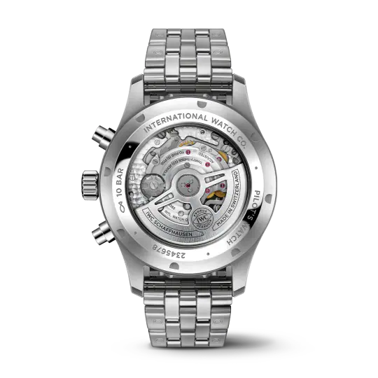 Premium Pilot's Watch Chronograph - Aviation-Inspired Men's Watch with Date & Tachymeter - Perfect for Pilots, Travelers & Watch Collectors