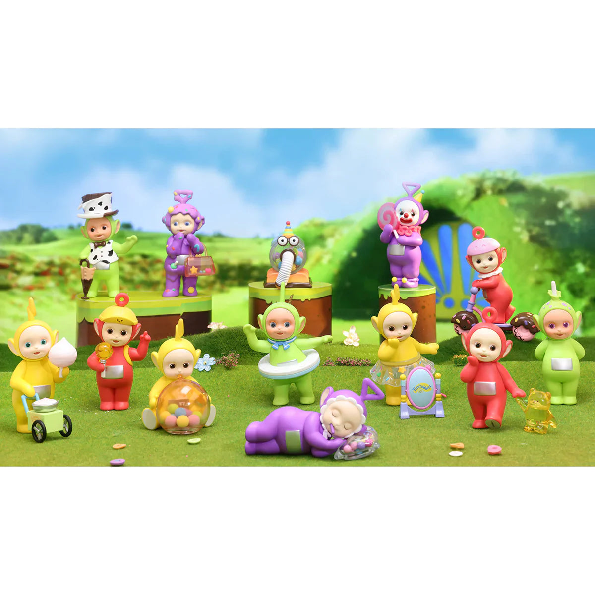 POP MART Teletubbies Fantasy Candy World Series Blind Box Collectible Figures - Cute Surprise Toys for Kids & Adults, Perfect for Birthday Gifts, Party Favors, and Home Decor