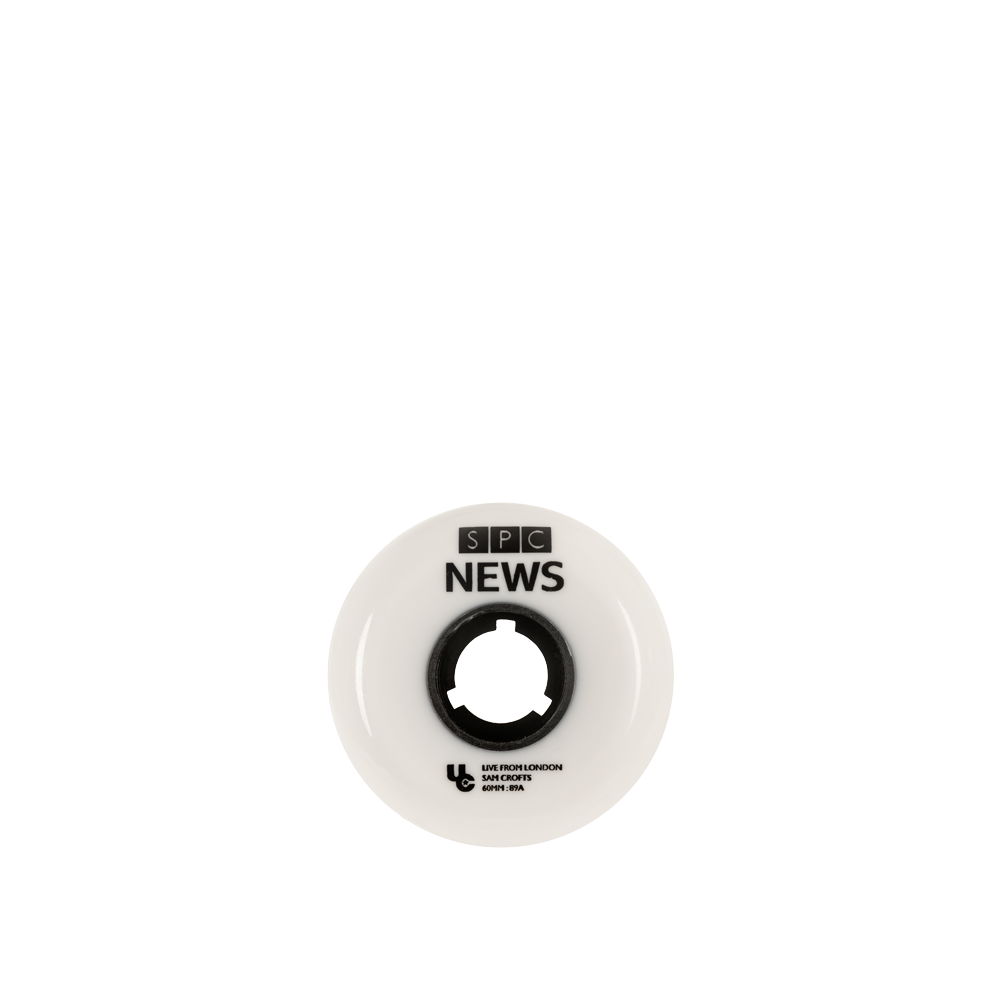 Undercover Sam Crofts TV Line 2nd Ed. 60mm/89a Skateboard Wheels (4 Pack) - Perfect for Street Skating and Park Tricks