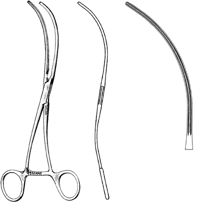 DeBakey Atraumatic Peripheral Vessel Clamp 8