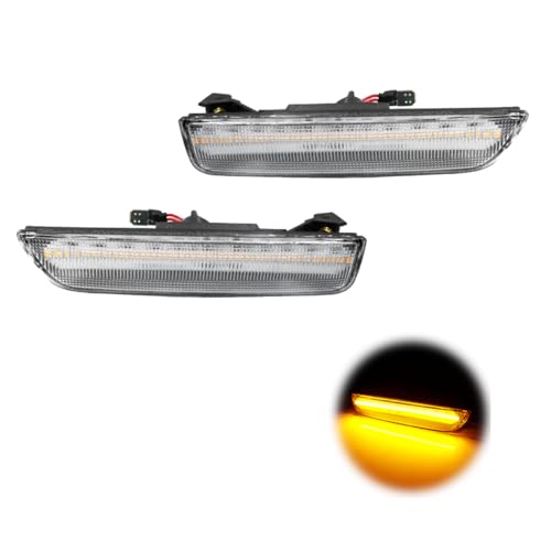 Font or Rear Clear Lens Amber LED(2pcs)
